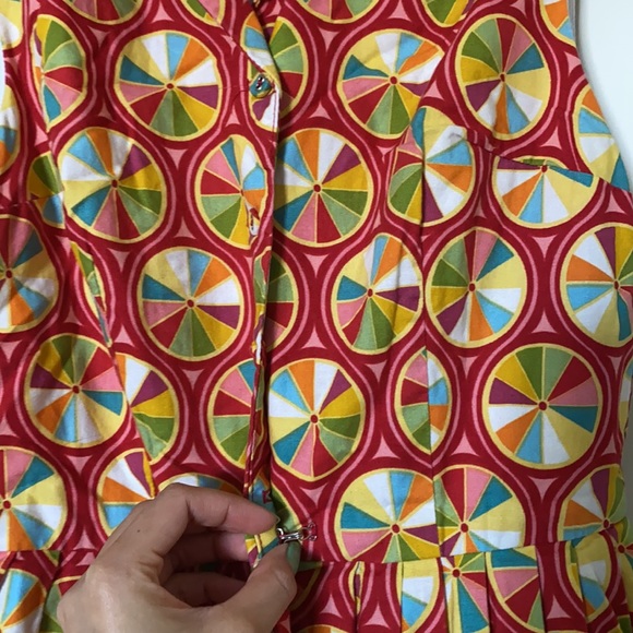 Bea & Dot Palette on Parade Pinwheel Dress XS - Picture 3 of 11